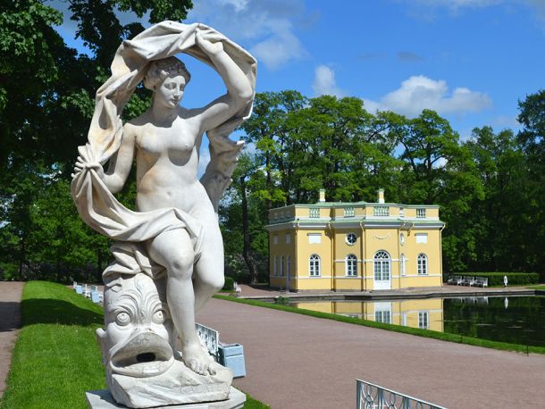 Tsarskoe Selo. Padiglione Bagno Superiore   