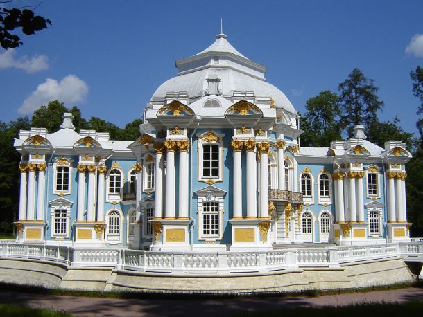Tsarskoe Selo. Padiglione Ermitage   